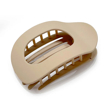 Fashion Leopard Oval Hair Claw Clip for Women - Smarsty