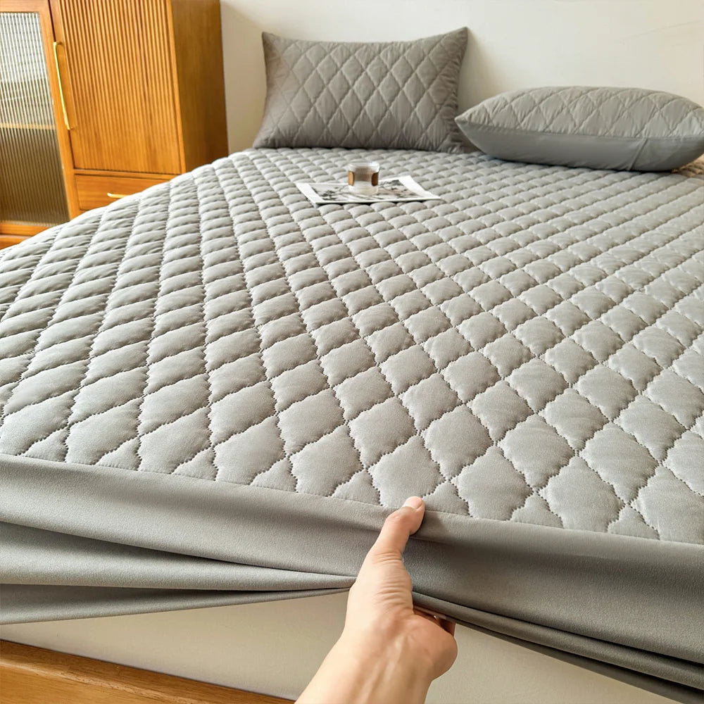 Waterproof Mattress Protector with Anti Dust Mite Feature - Smarsty