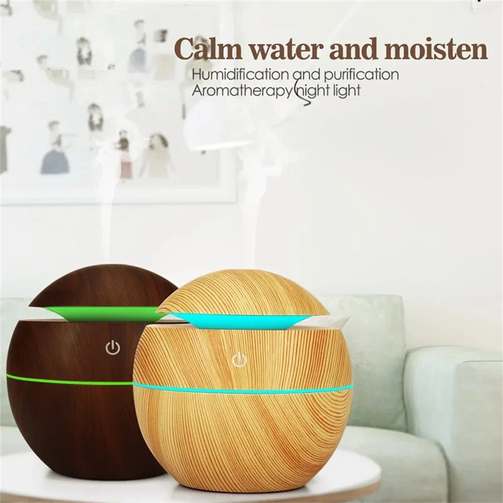 Electric Aromatherapy Humidifier with Ultrasonic Mist - Smarsty