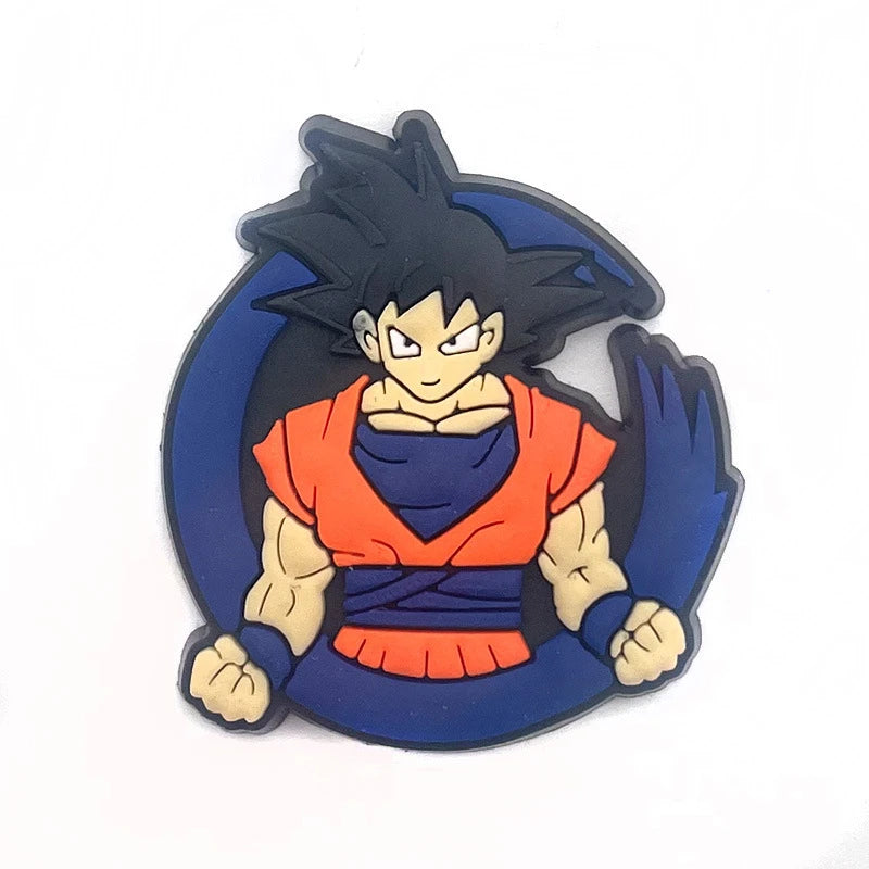 New JIBBITZ Dragon Ball Shoe Charm For Clogs PVC Waterproof Sandals Decorate Buckle Decorations Accessories Toys Gift