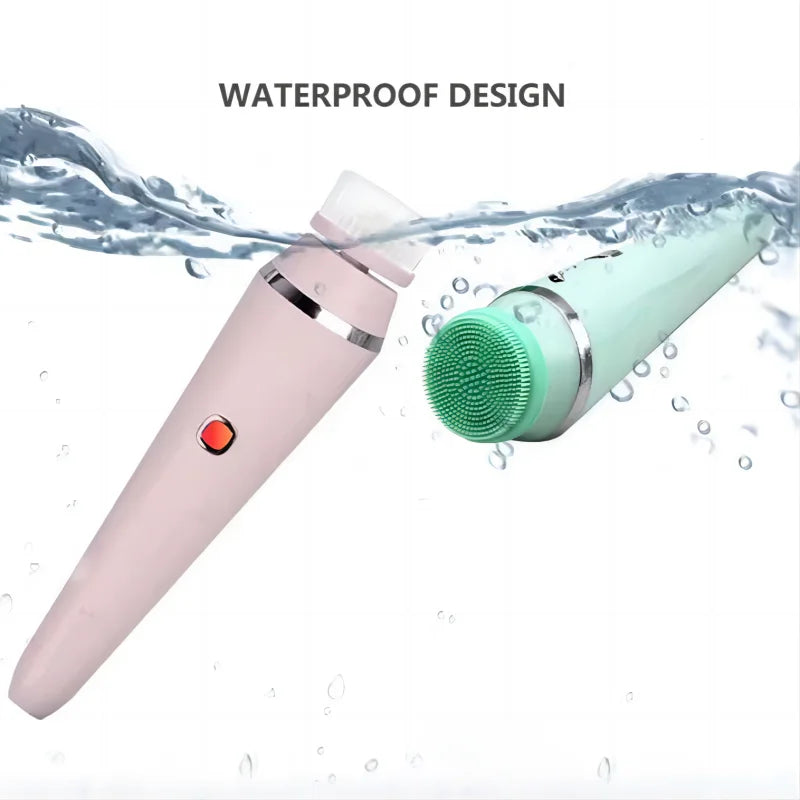 Electric Facial Cleansing Brush with Sonic Technology - Smarsty