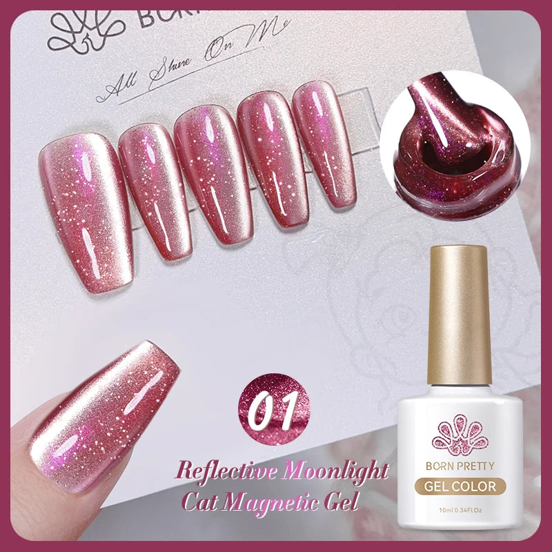 Born Pretty Sparkling Magnetic Gel Nail Polish - Smarsty