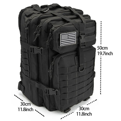30/50L Tactical Backpacks Man Traveling Bags Survival Outdoor 3P Assault Pack EDC Molle Pack hiking Trekking Hunting Bag - Smarsty
