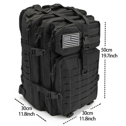 30/50L Tactical Backpacks Man Traveling Bags Survival Outdoor 3P Assault Pack EDC Molle Pack hiking Trekking Hunting Bag - Smarsty