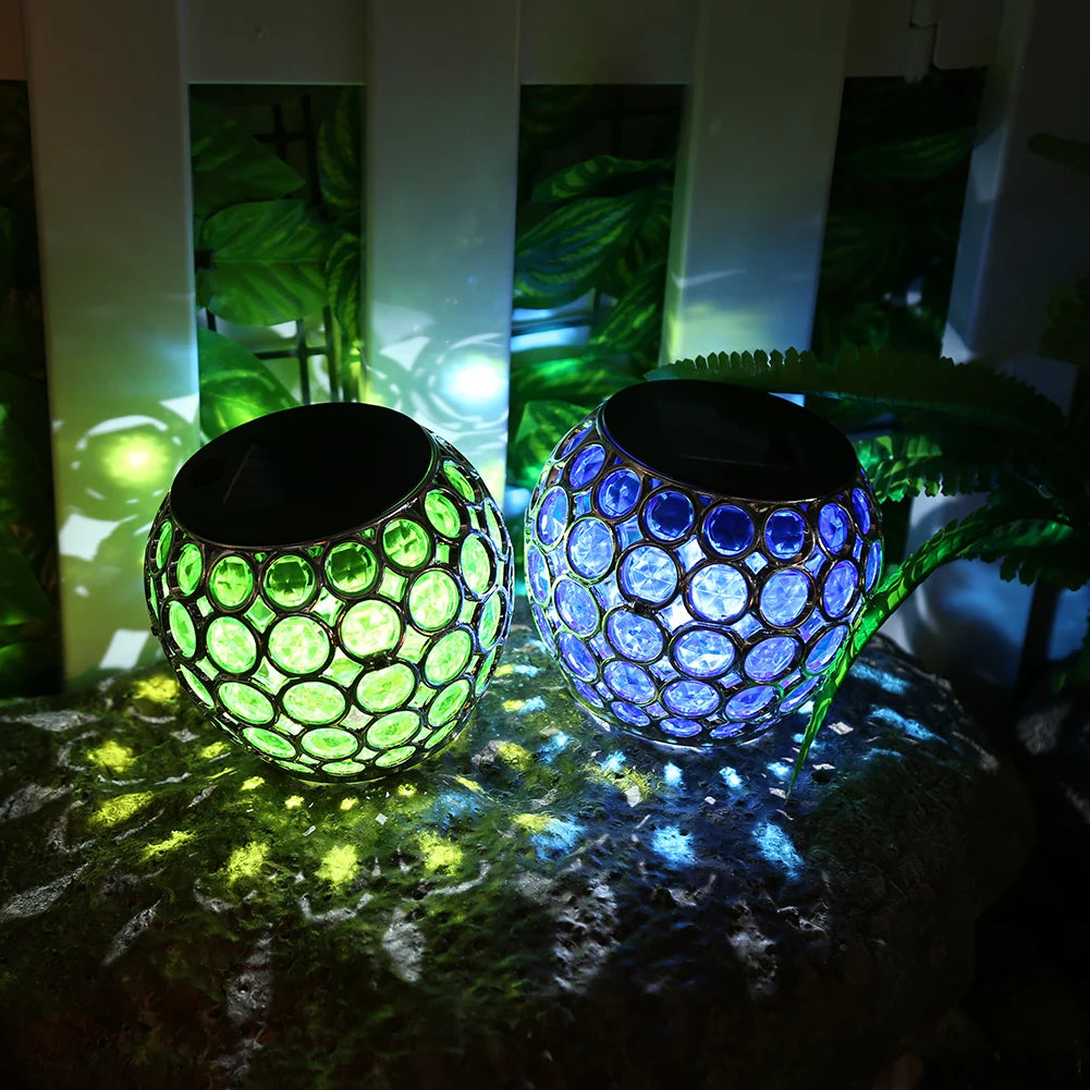 LED Solar Hollow Garden Lawn Lamp Courtyard Landscape Decoration Lighting Lamp