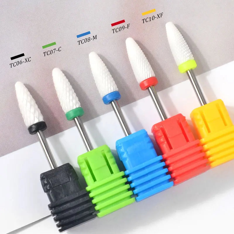 Ceramic Nail Drill Bits for Efficient Manicure and Pedicure - Smarsty