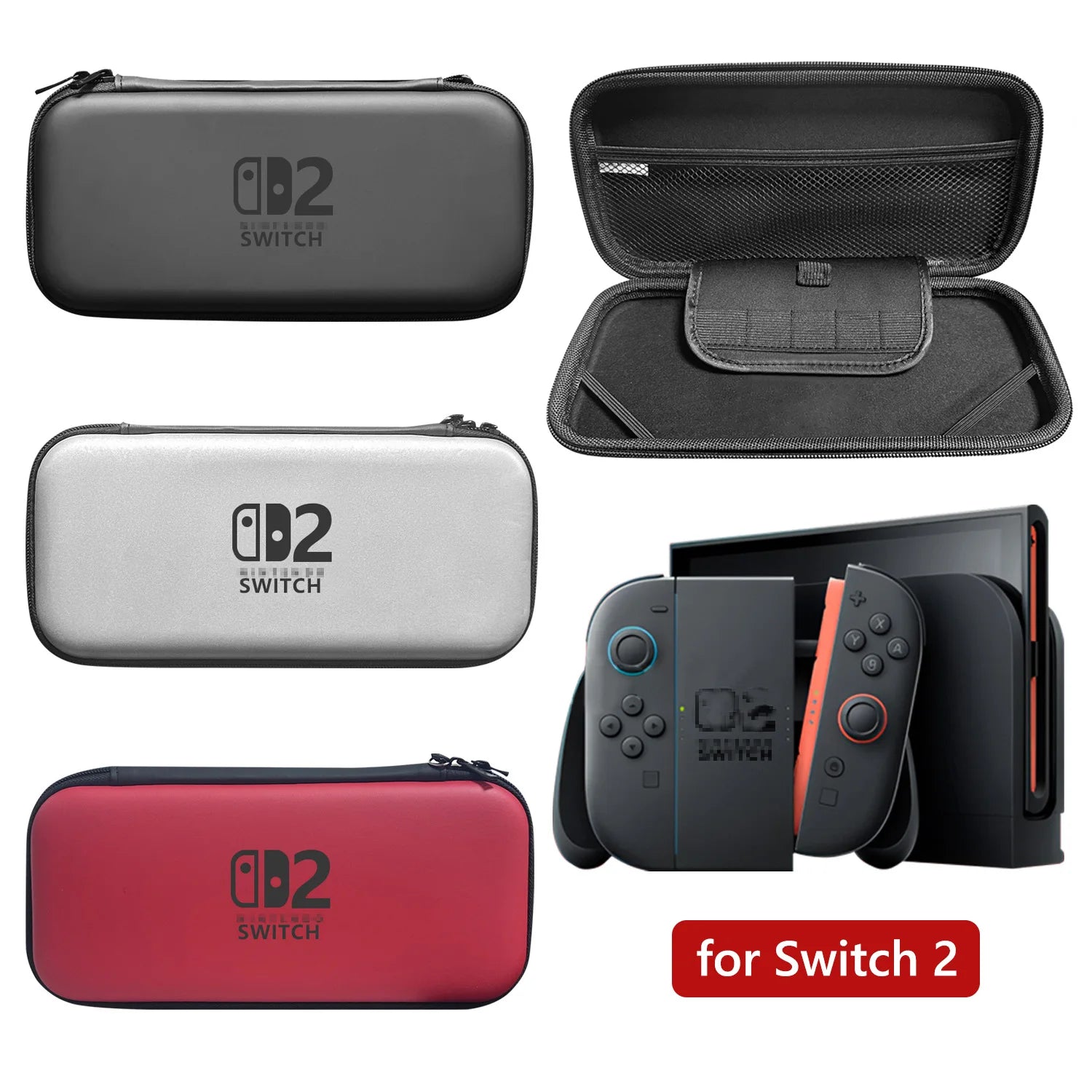 Slim Waterproof Carrying Case for Nintendo Switch 2 - Smarsty