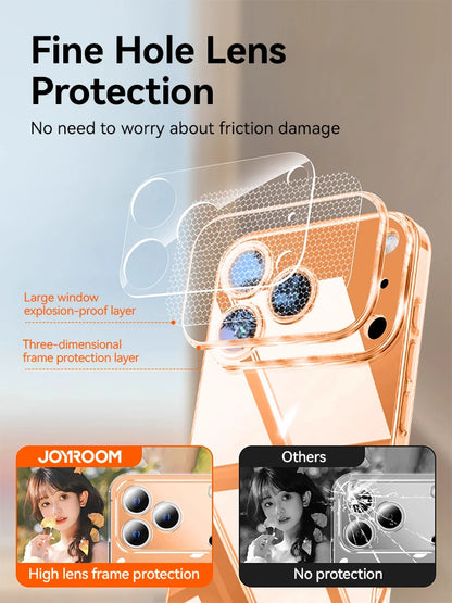 Transparent Shockproof IPhone 15. 16 and 17 Case Lens Protection - Smarsty