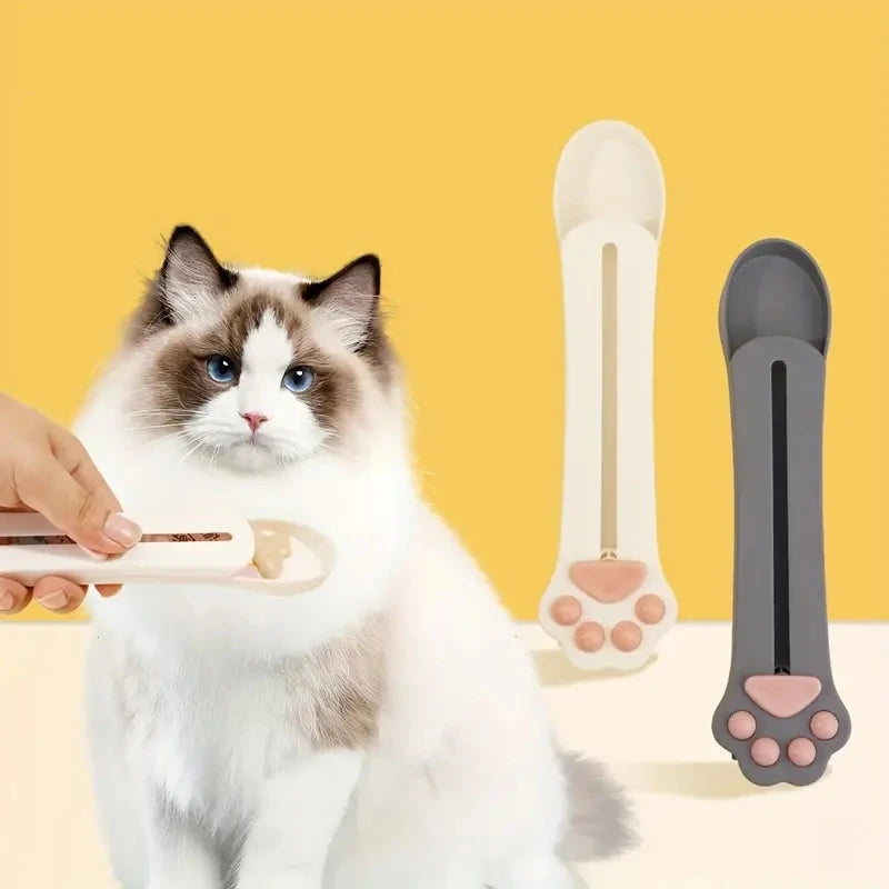 Cat Treat Dispenser Spoon for Easy Feeding - Smarsty