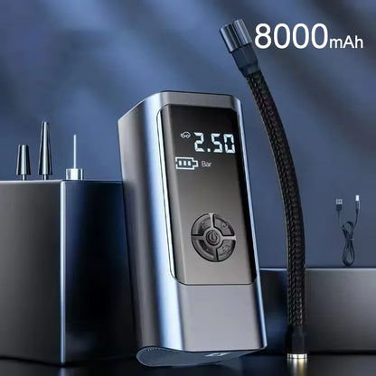 Wireless Portable Tire Inflator Pump 12V 150 PSI 12000mAh - Smarsty