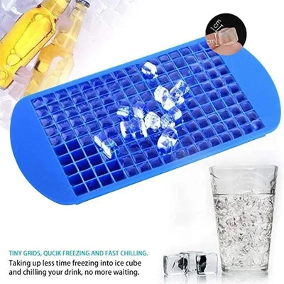 4/6/8/15/160 Grid Big Ice Tray Mold Giant Jumbo Large Food Grade Silicone Ice Cube Square Tray Mold DIY Ice Maker Ice Cube Tray - Smarsty