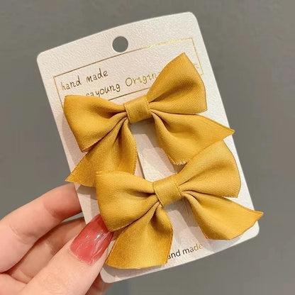 Cute Bow Hair Clips For Girls Secure Summer Accessories - Smarsty