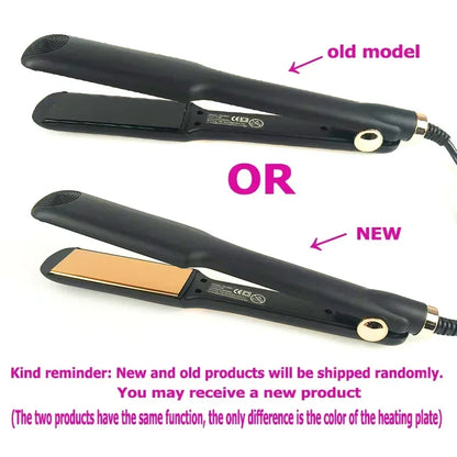 Negative Ion Ceramic Hair Straightener with Adjustable Temperature - Smarsty