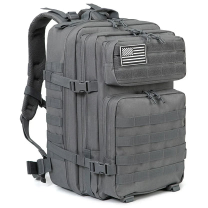 45L Tactical Backpack Large Capacity Outdoor Rucksack 3 Day Fitness Hiking Bag Hiking Camping Gear Backpacks - Smarsty