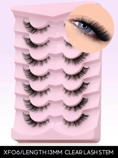 GROINNEYA Winged Cat Eye Faux Mink Lashes - Smarsty