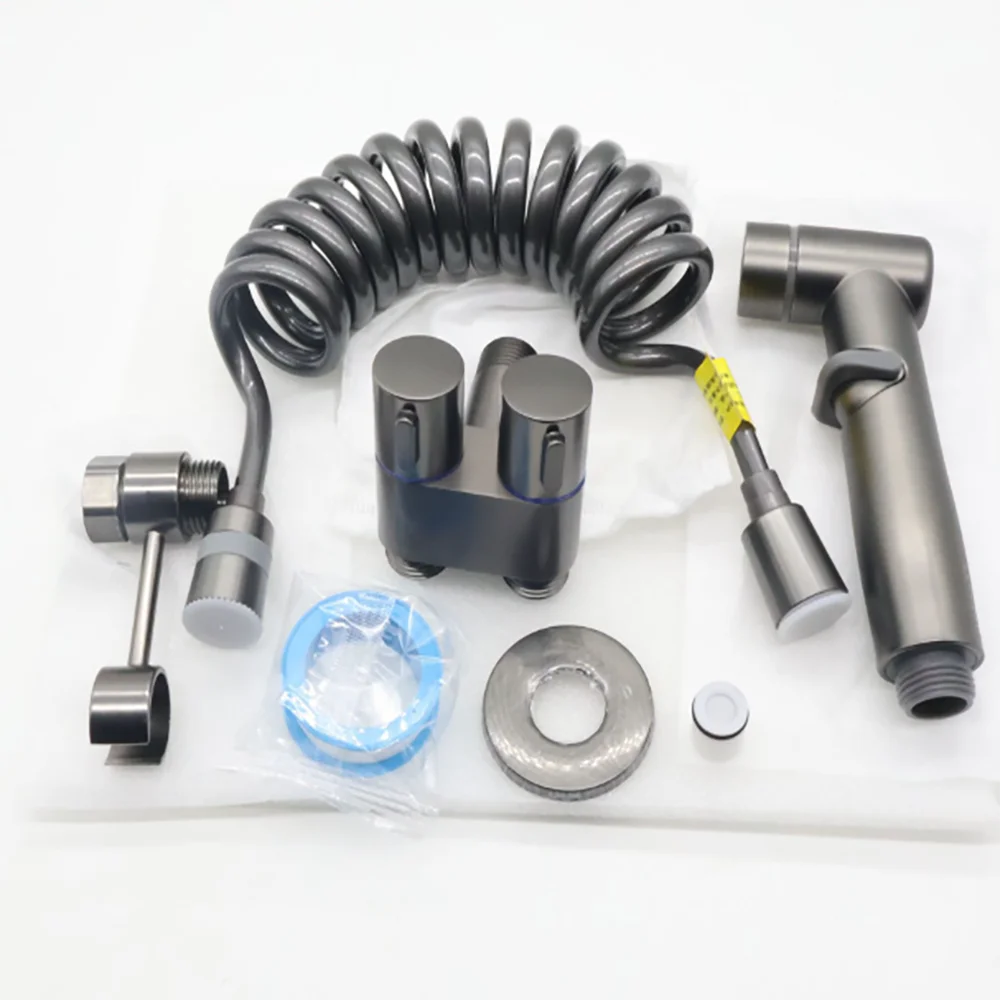 Portable Cold Water Bidet Sprayer Set for Easy Cleaning - Smarsty