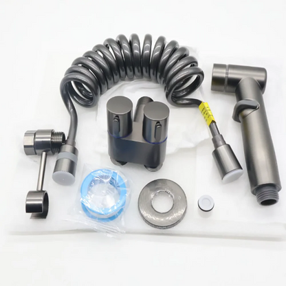 Portable Cold Water Bidet Sprayer Set for Easy Cleaning - Smarsty