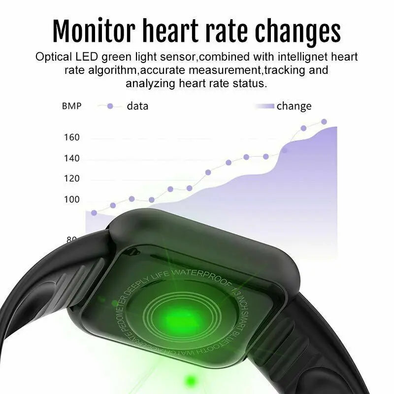 Multifunctional Bluetooth Smart Watch for Fitness Tracking - Smarsty