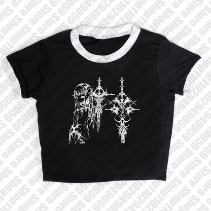 Y2k Style Aesthetic Sweet Sexy Tank Tops Women Sleeveless Casual Cartoon Print Tanks Harajuku All Match Cropped Grunge Emo Girls