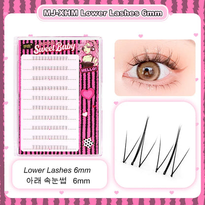 Self Adhesive Cluster Lashes for Effortless Application - Smarsty