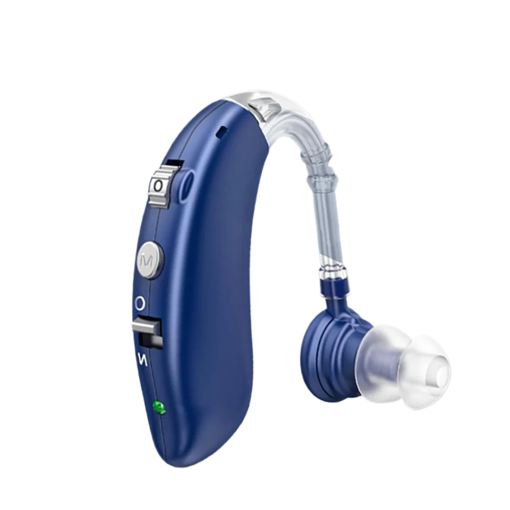 Rechargeable BTE Hearing Aid with Adjustable Tone - Smarsty