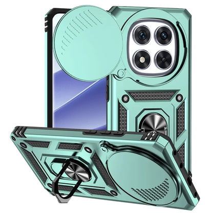 Shockproof Phone Case With Magnetic Ring Stand Camera Cover - Smarsty