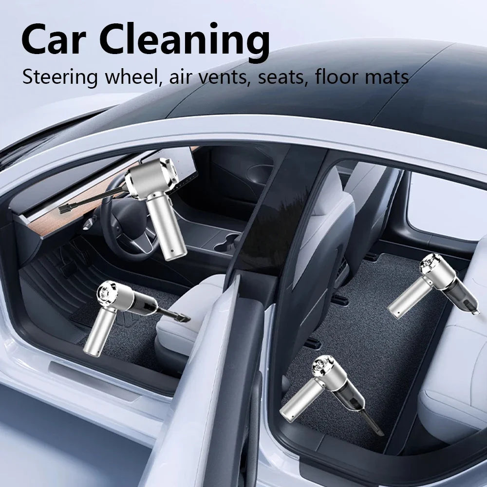 Wireless Car Vacuum Cleaner Powerful Mini Handheld For Home - Smarsty