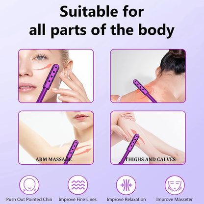 24 Germanium Face Massage Roller for Skin Care - Smarsty