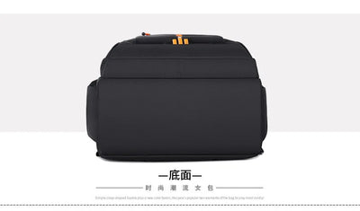 Men's Backpacks Oxford Waterproof Rucksack Business Computer Bag Casual Travel Backpack Senior High School Student Schoolbag - Smarsty