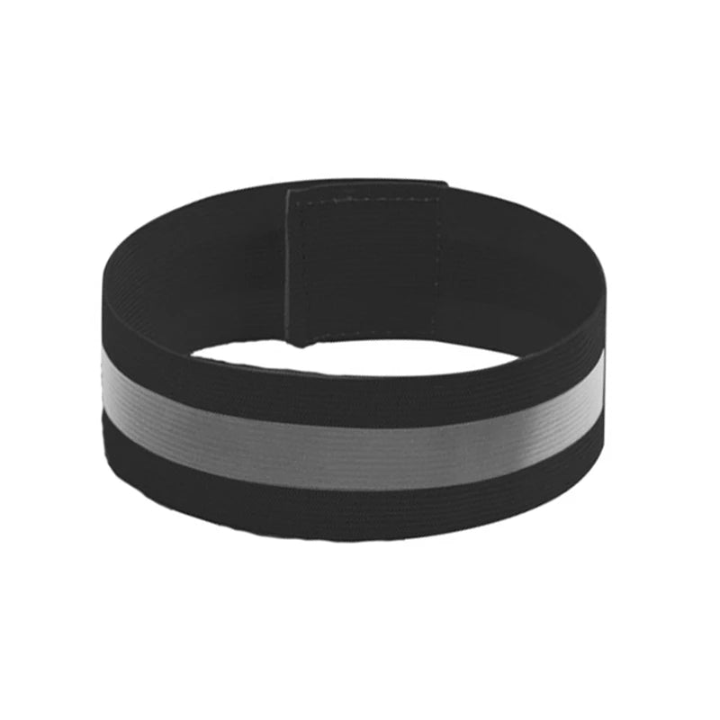 1 Pair Reflective Bands Elastic Armband Wristband Ankle Leg Straps Kids Safety Reflector Outdoor Night Cycling Jogging Running