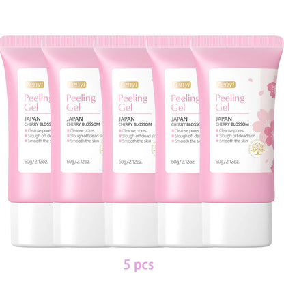 Sakura Deep Cleaning Exfoliating Gel for Radiant Skin - Smarsty