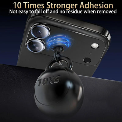 for iPhone 17 Pro Max 17Air Camera Lens Protector Strong Adsorption Metal 9H+ Tempered Glass Camera Screen Full Protective Cover - Smarsty