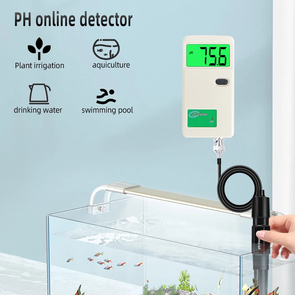 Digital PH Meter Water Quality Tester with Backlight - Smarsty