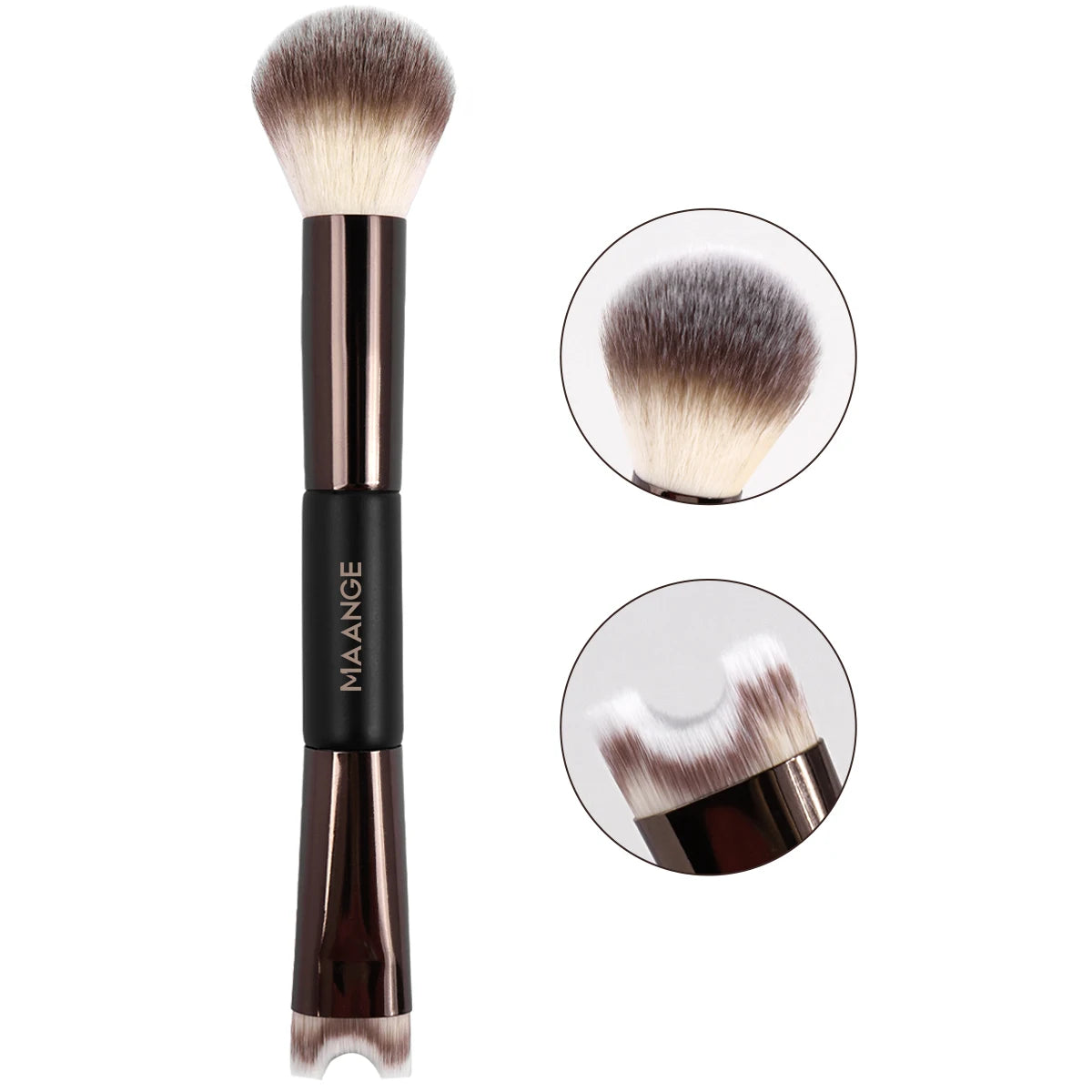 MAANGE U-Shaped Nose Contour Brush for Sculpting and Defining - Smarsty