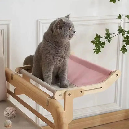 Cat Hammock with Window and Detachable Balcony - Smarsty