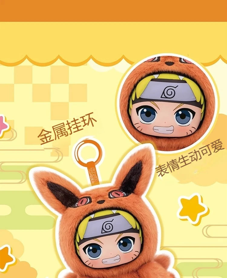 EAKI Naruto Blind Box Shippuden Party Series Uzumaki Stuffed Plush Figure Bag Pendant Ornament Doll Toy Collection Birthday Gift - Smarsty
