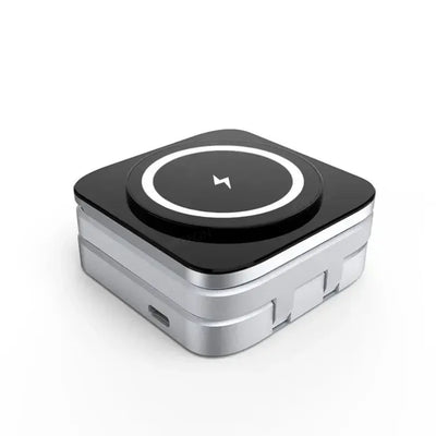Foldable 3 In 1 Wireless Charger For iPhone And Watch - Smarsty