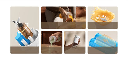 XIAOMI MIJIA Portable Juicer Cup 2 Electric Fruit Blender Machine Orange Juicer Kitchen Food Processor Make Juice Extractor Home