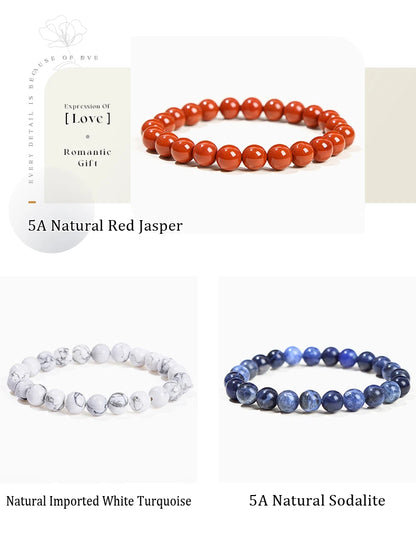 Natural Stone Beads Bracelet for Reiki Healing - Smarsty