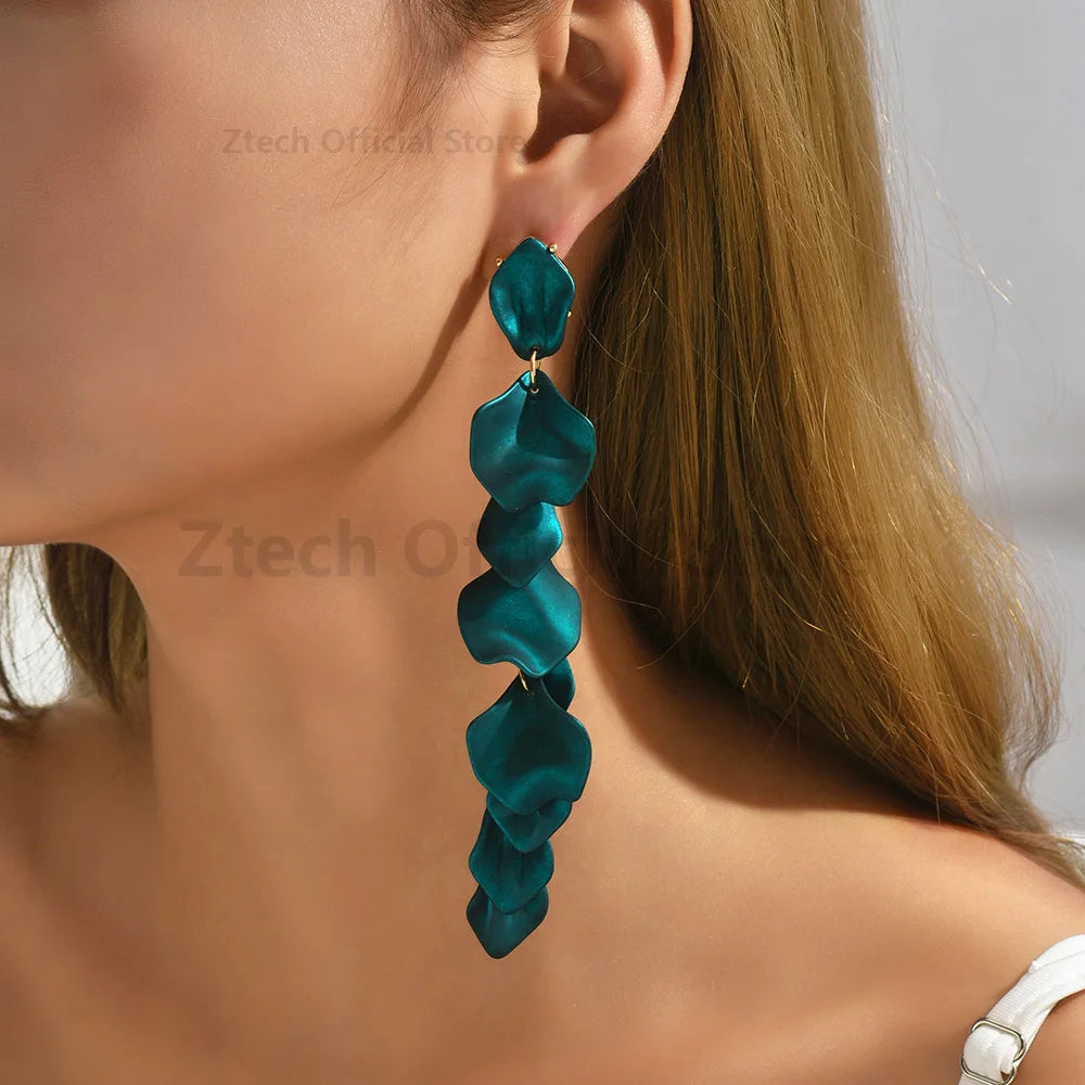 Romantic Multicolor Tassel Dangle Earrings for Women’s Fashion - Smarsty