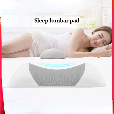 Memory Foam Lumbar Support Pillow for Better Sleep - Smarsty
