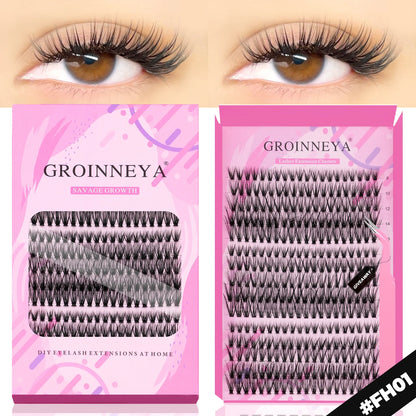DIY Faux Mink Eyelash Extension Kit with Bond and Seal - Smarsty