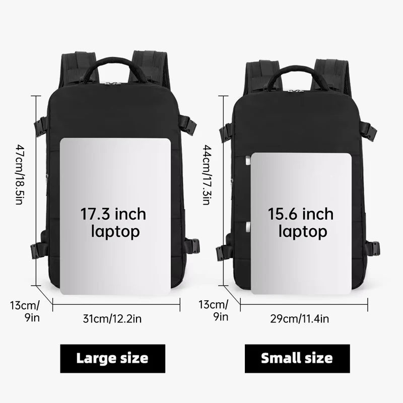 Travel Backpack Men's Short-distance Lightweight Travel Mountaineering Bag Large Capacity Computer School Bag Backpack for Men - Smarsty