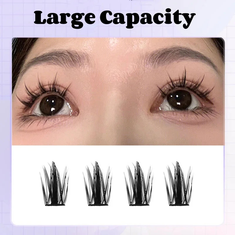 MIAOJIE 160 Rows Faux Mink Cluster Lashes for Natural Look - Smarsty