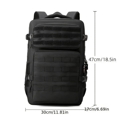 Tactical Backpacks Men's Camouflage Backpack, Hiking And Camping Backpack, LargeCapacity Multi-layer Outdoor Sports Backpack - Smarsty