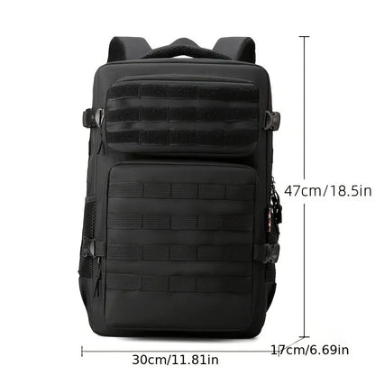 Tactical Backpacks Men's Camouflage Backpack, Hiking And Camping Backpack, LargeCapacity Multi-layer Outdoor Sports Backpack - Smarsty