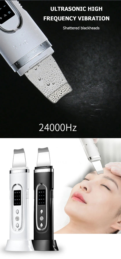 Ultrasonic Skin Scrubber for Deep Cleansing and Rejuvenation - Smarsty