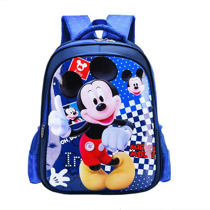 Durable Cartoon Nylon School Backpack Unisex For Kids - Smarsty