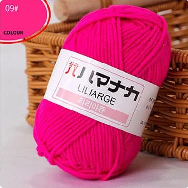 Soft Cotton Knitting Yarn for DIY Baby Sweaters - Smarsty