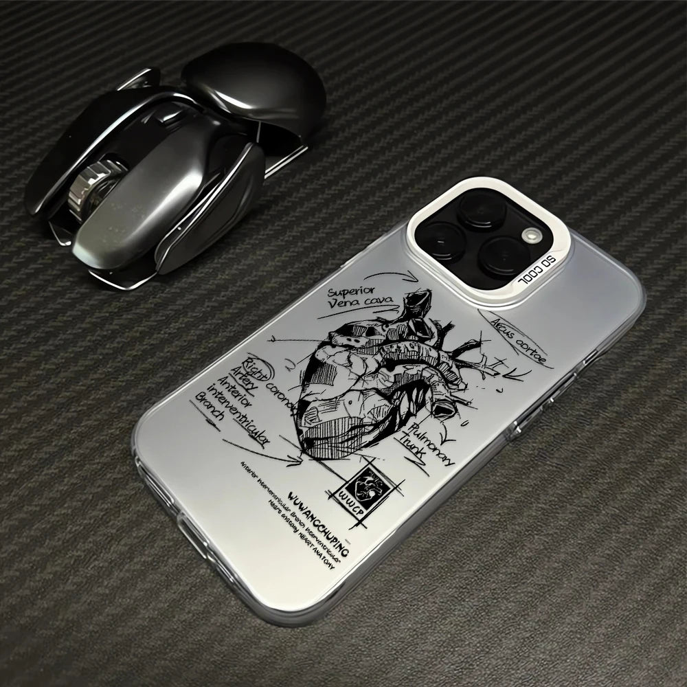 Cardiovascular Heart Medical iPhone Case Anti Drop Cover - Smarsty